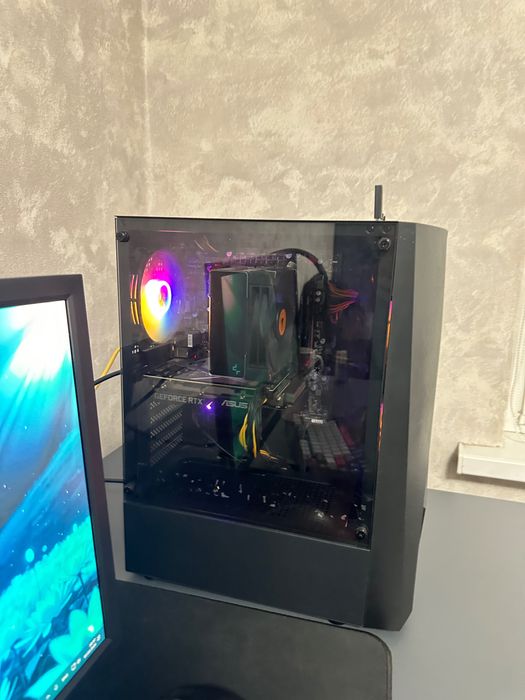 Продам игровой пк с монитором и остальным