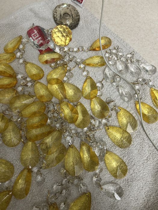 Подвески от люстры