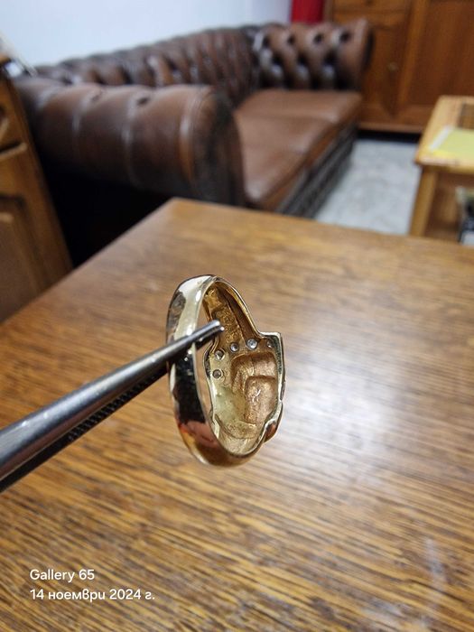 ‼️ Дамски Златен Пръстен ‼️ - Заложна къща Галерия 65