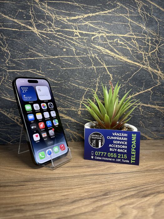 Iphone 14 Pro/256Gb/Garantie 2 Ani Centrul de Telefoane/Rate