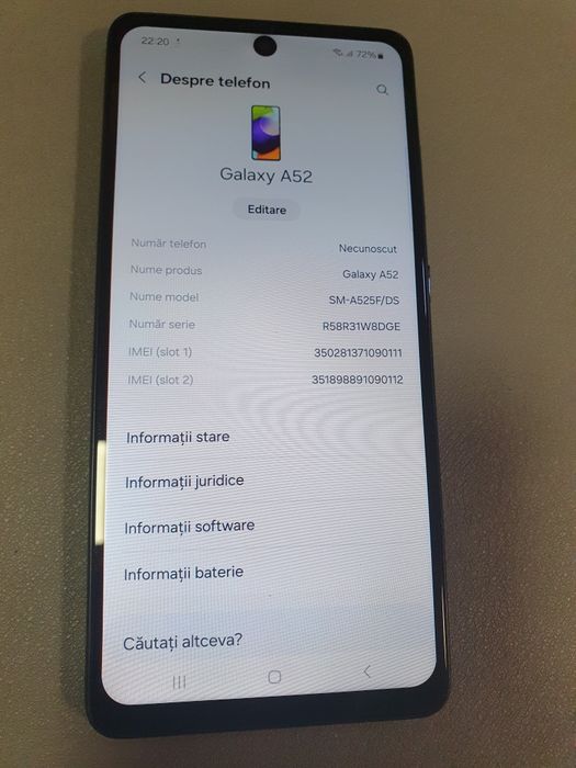 Samsung Galaxy A52