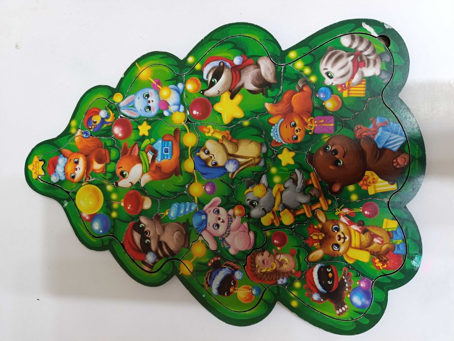 Деревянная досточка елочка