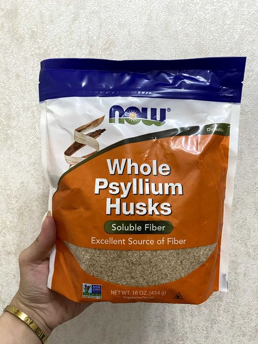 Psyllium 464гр  цельная оболочка семян подорожника.