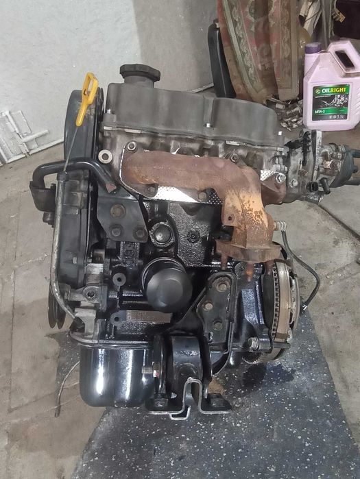 Двигатель Матиз 0.8. Трамблёрный.