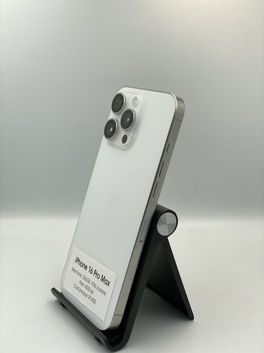 Iphone 16 Pro Max - 256GB, 93% baterie, 1 an garantie