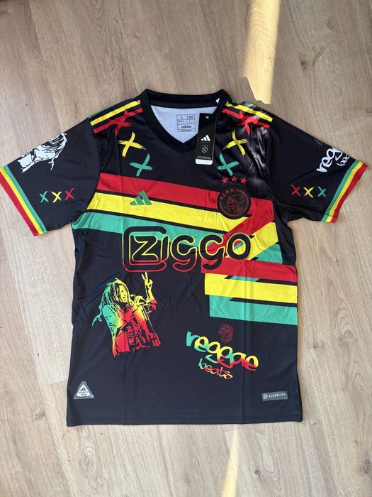 Футболна тениска Ajax x Bob Marley – Reggae Special Edition