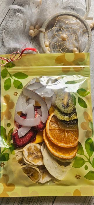 Chipsuri de fructe - fructe deshidratate