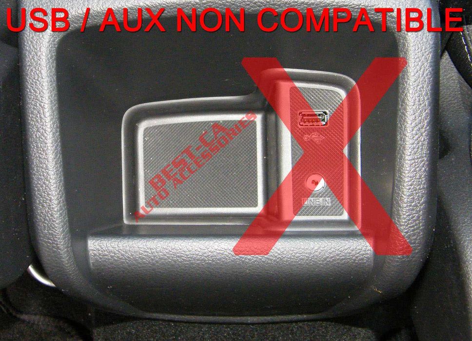 Кожен черен подлакътник за Форд Фокус 3 / Ford Focus Mk3 (2011-2018)