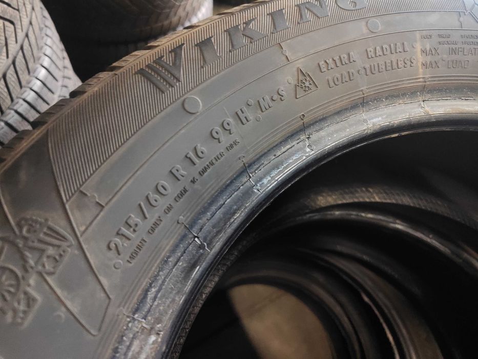 2бр.зимни гуми 215/60/16 Viking