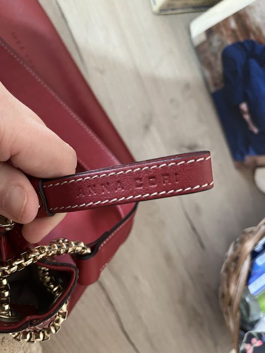 Geanta superba din piele Anna Cori noua fara eticheta