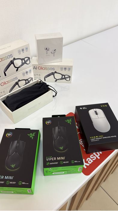 Продается мышки и AI glasses