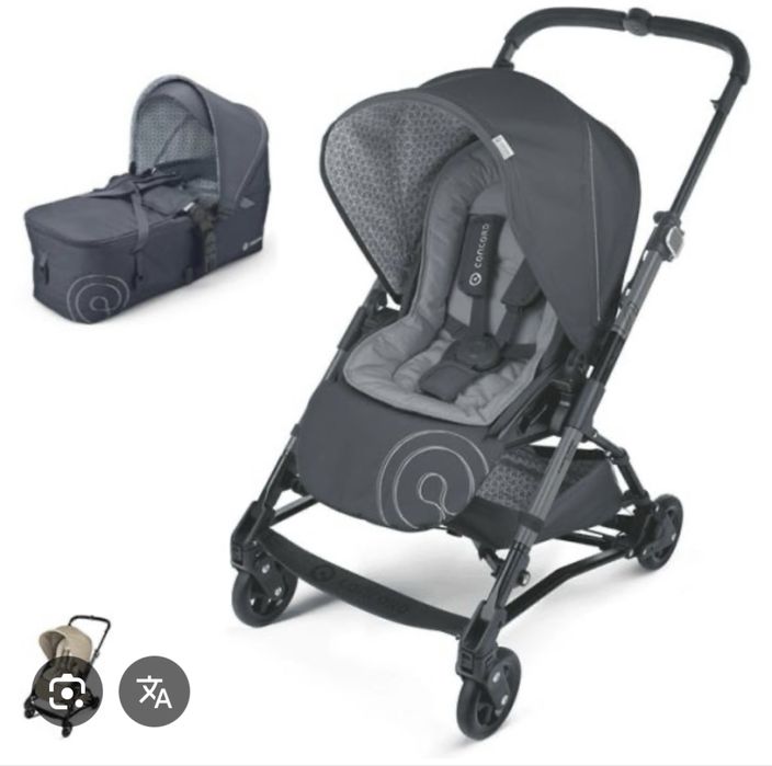 Бебешка количка Jane Concord Soul+Scout 2 в 1