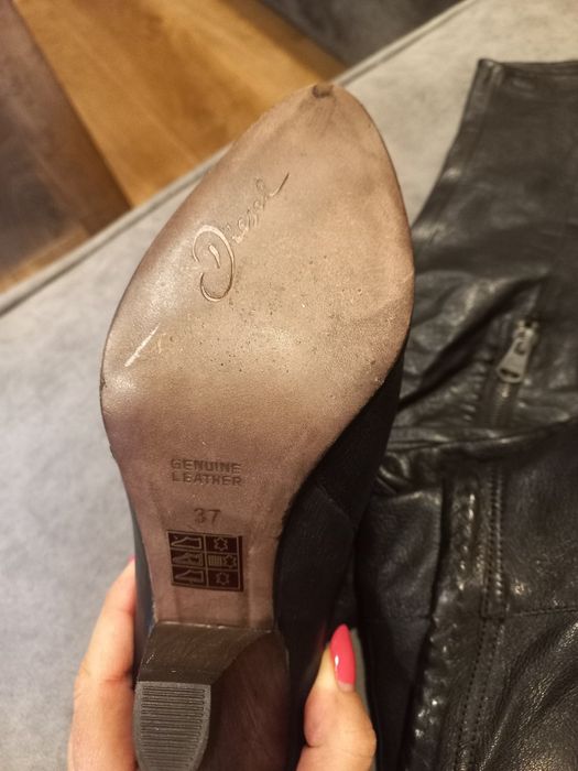 Diesel 37 номер естествена кожа ботуши чизми