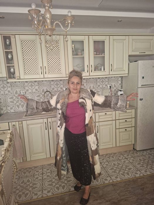 Кожени палта от естествен косъм