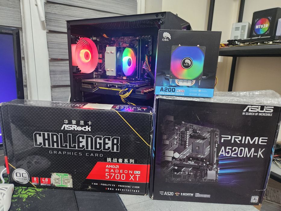 Мощный игровой ПК на AMD Ryzen 5 5500