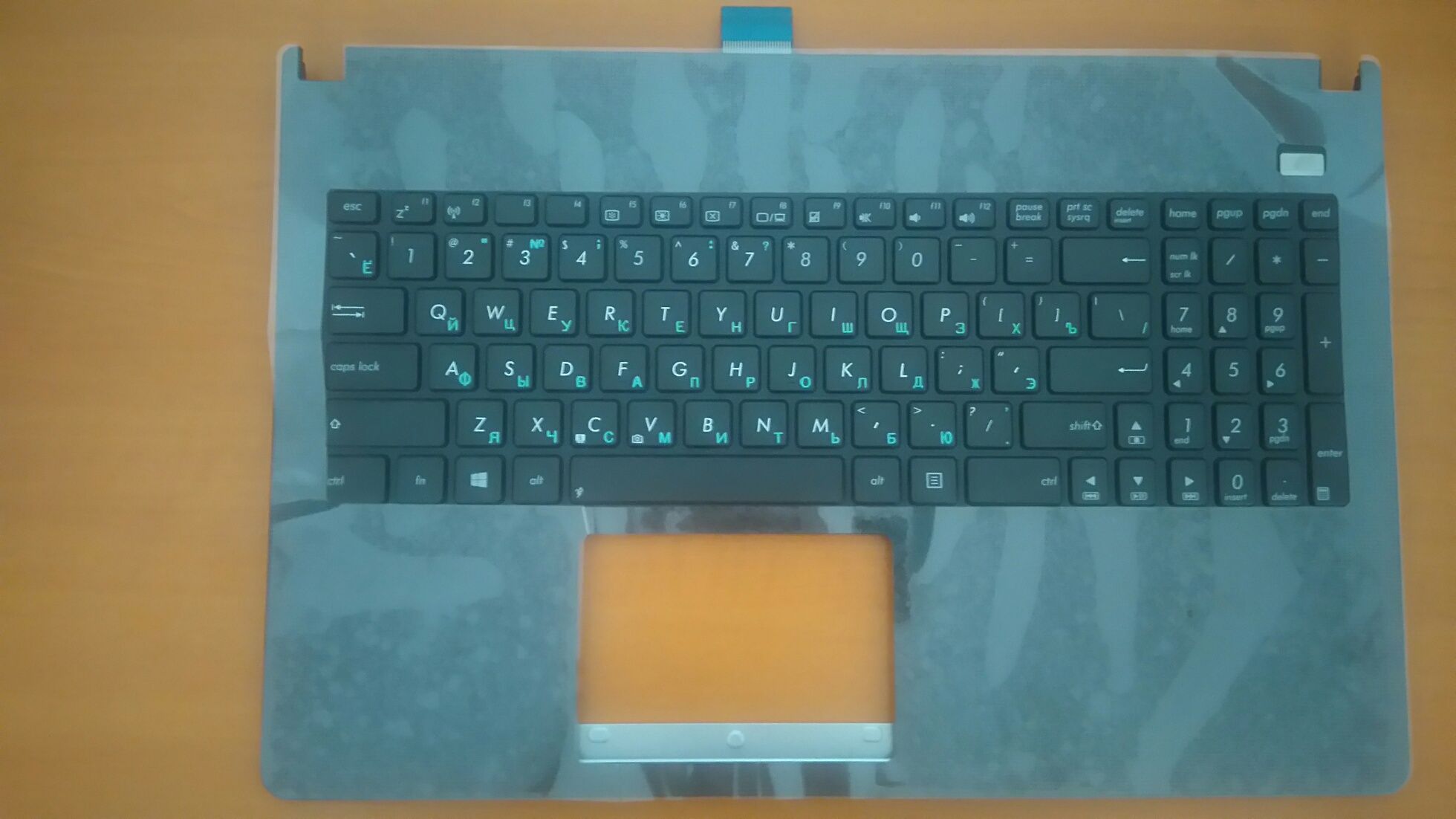 Горен корпус и клавиатура за лаптоп Asus X501a (Upper Cover Palmrest ...
