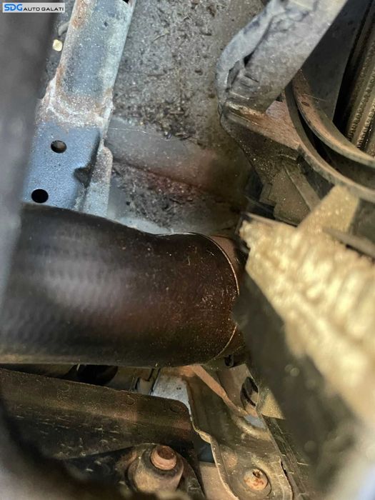 Furtun Conducta Presiune Aer Dreapta de la Intercooler la Turbo Turbina Turbosuflanta BMW Seria 1 E81 E82 E87 E88 F20 F21 F22 118 120 2.0 D N47 2011 - 2018 [C7524]