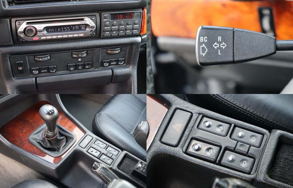 BMW seria 7 e32 735i 220cp manual 5 tr 1990 vehicul istoric Italia