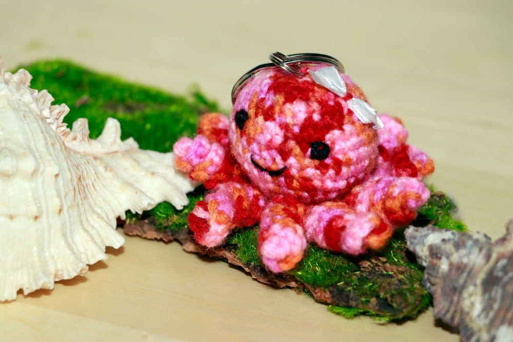 Octi caracatita crosetata hand made personalizata