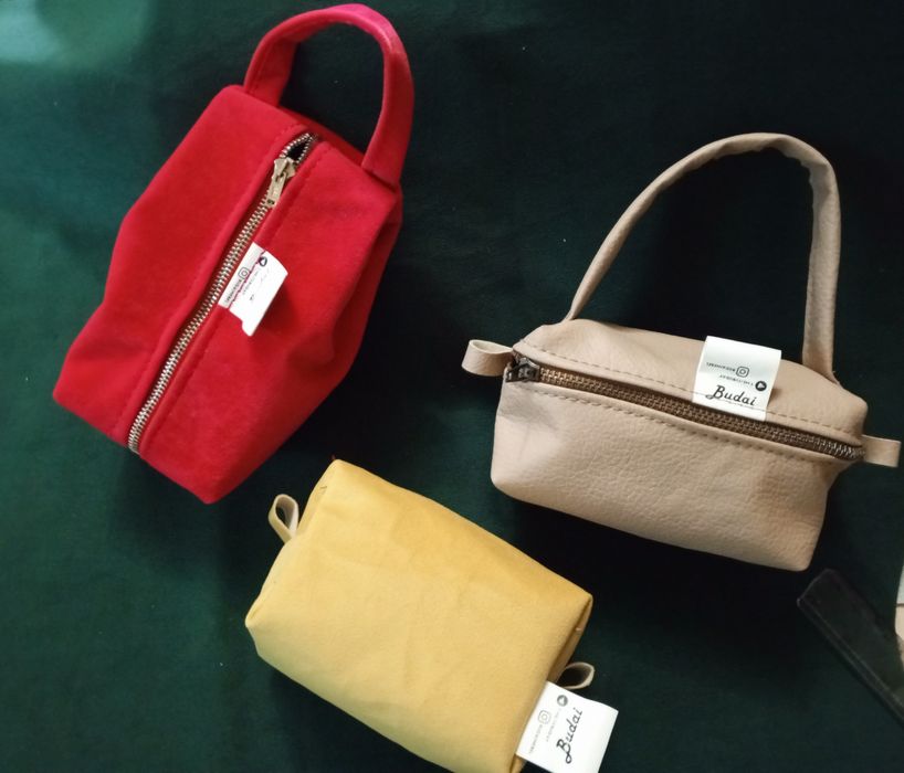 Косметички на заказ, любого цвета, кожзам, велюр