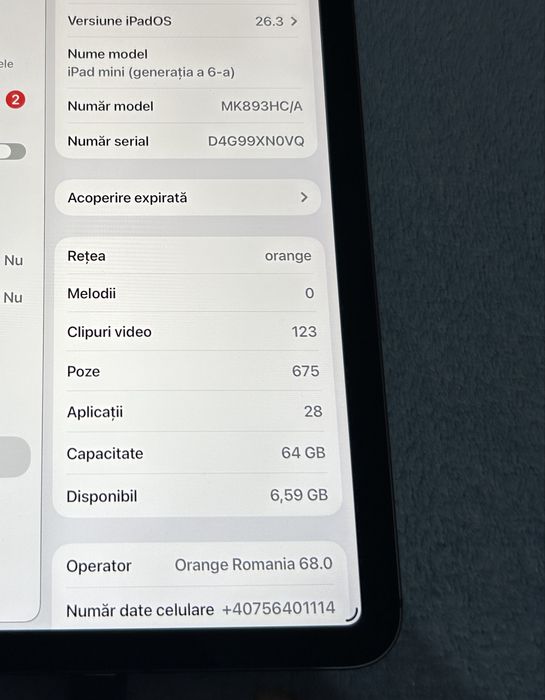 Ipad mini generatia 6
