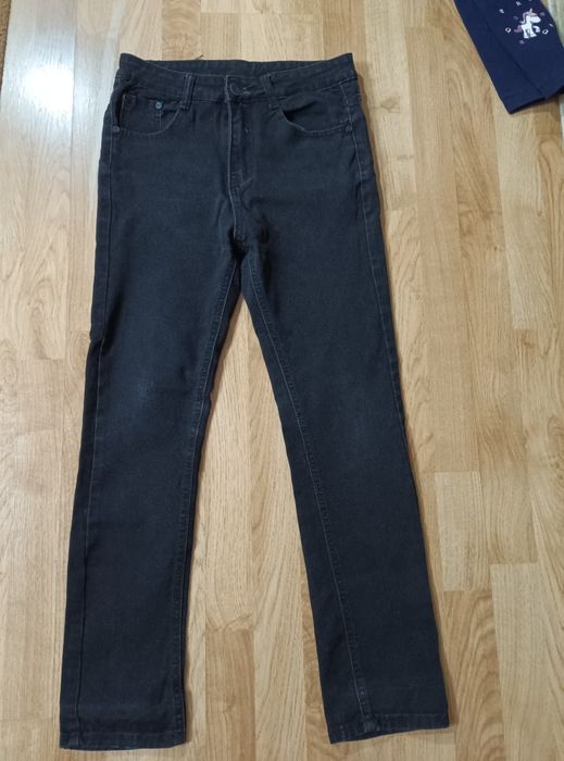 Брюки джинсы черные на мальчика подростка