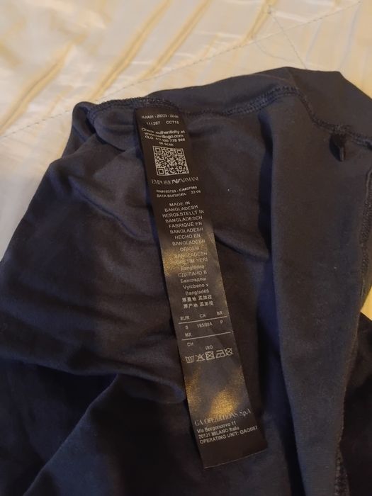 Тениски на Calvin klein и Emporio armani
