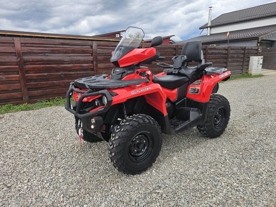 Can Am Outlander Max 500cm// import Finlanda // 400km!!// variante atv Cf Moto,Polaris