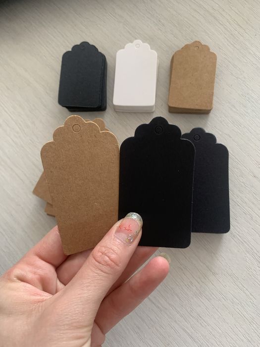 Крафт бирки оптом алматы