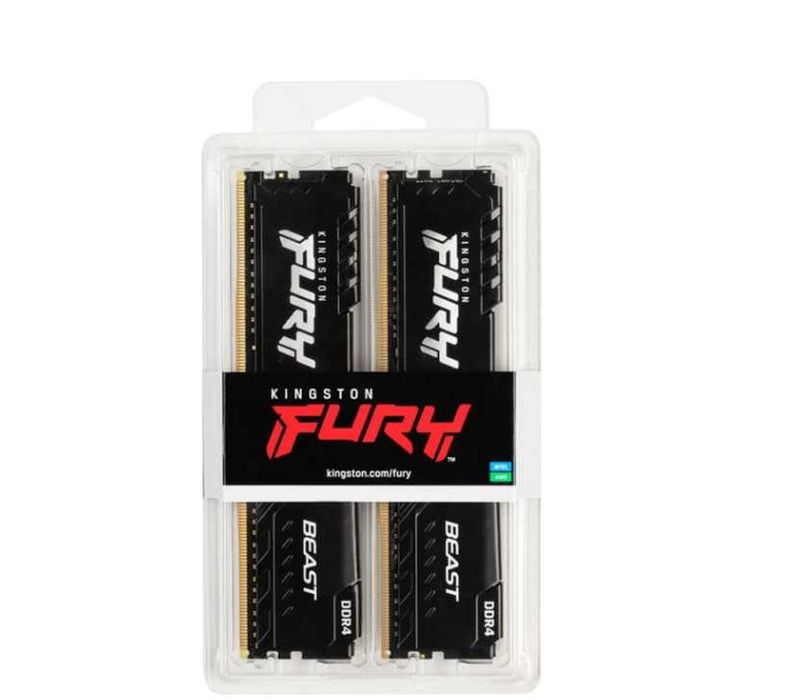 Оперативная память Kingston FURY Beast 16GB 2x8GB DDR4 3200