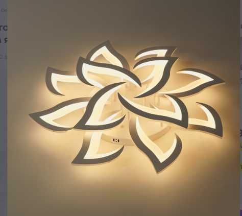 Lyustra pultli, 3xil yonish rejimli 4xil oʻlcham zal,yotoqxona, qandil