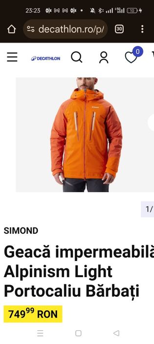 geaca Simond 15k, ploaie noua foita ploaie gore-tex