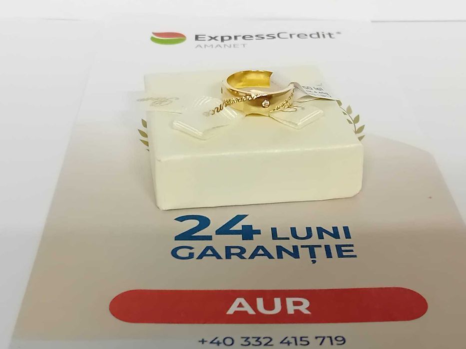Verigheta aur 14k 4.45g [Tomesti-b:31403]-Garantie 2 ani!