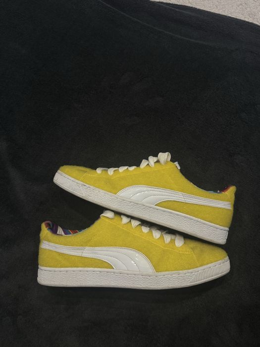 PUMA Suede жълти маратонки