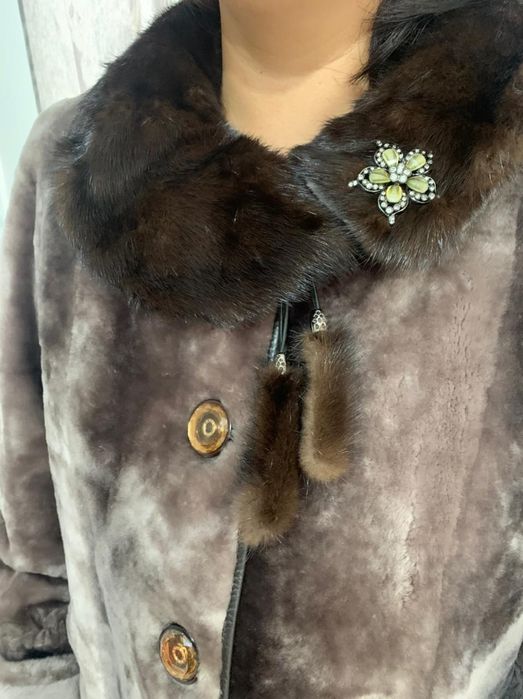 Шуба мутон , 58 размер