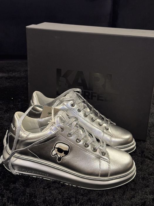 Karl Lagerfeld кожени кецове - чисто нови