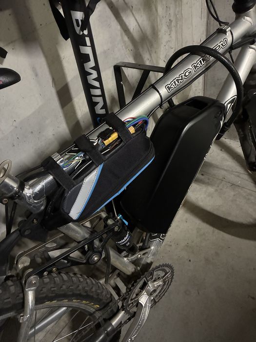 e-bike 1500w kit roata + baterie 48v bicicleta Kona