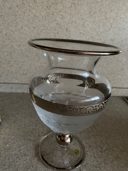 Ваза хрустальная, Чехия