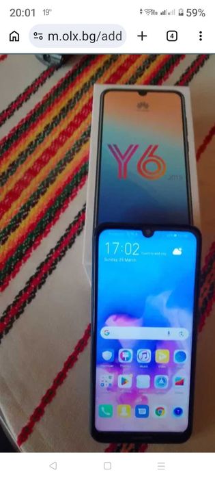 Продавам телефон Huawei Y6