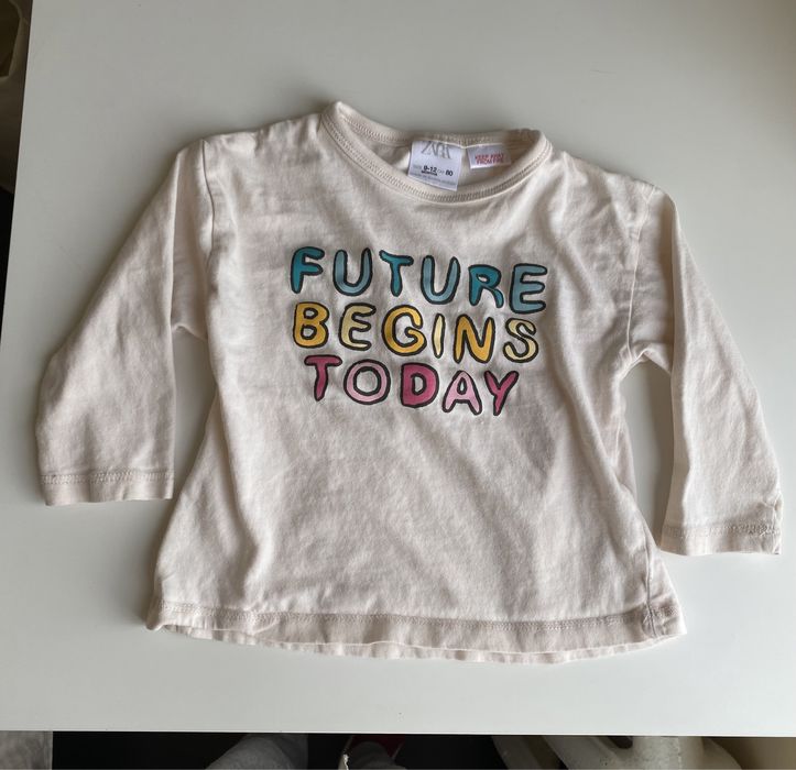 4 блузки Зара 80 р-р