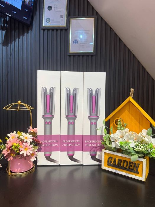 Профессиональная автоматически плойка,фэн