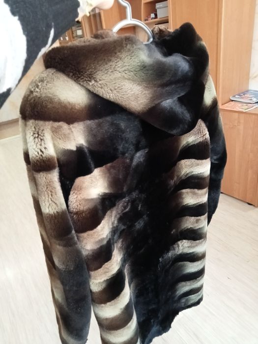 Шуба стриженная норка