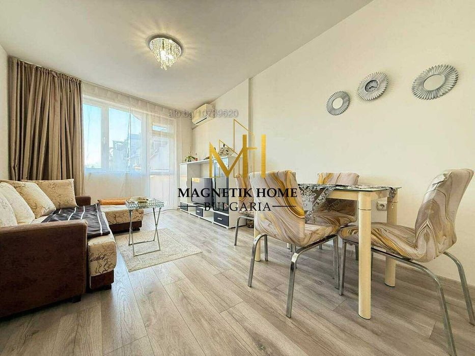 Страхотен двустаен апартамент до Съдебна палата в супер център