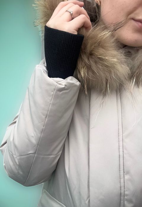 Новый пуховик женский