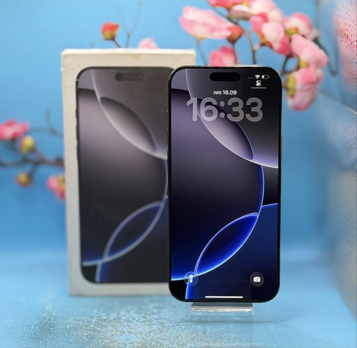 Apple iPhone 16 Pro Max, 256GB, 5G, Black Titanium