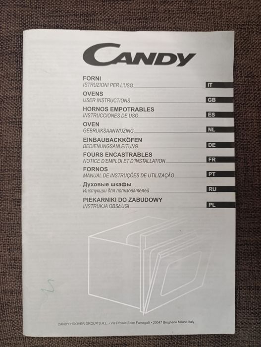 Духовой шкаф Candy