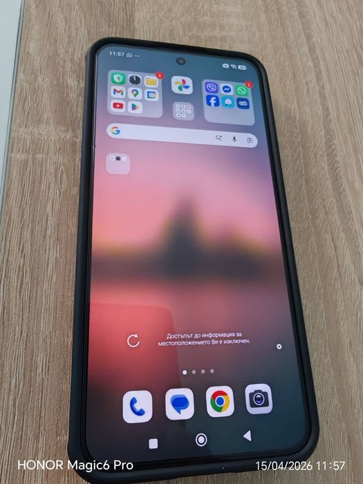 Xiaomi [13], 5G, 256GB памет + 67W бързо зарядно и кейс Nillkin