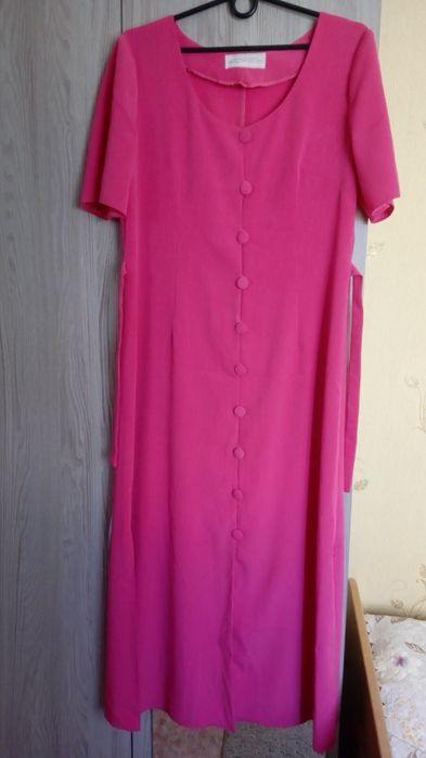 Платье летнее, макси. 46 размер