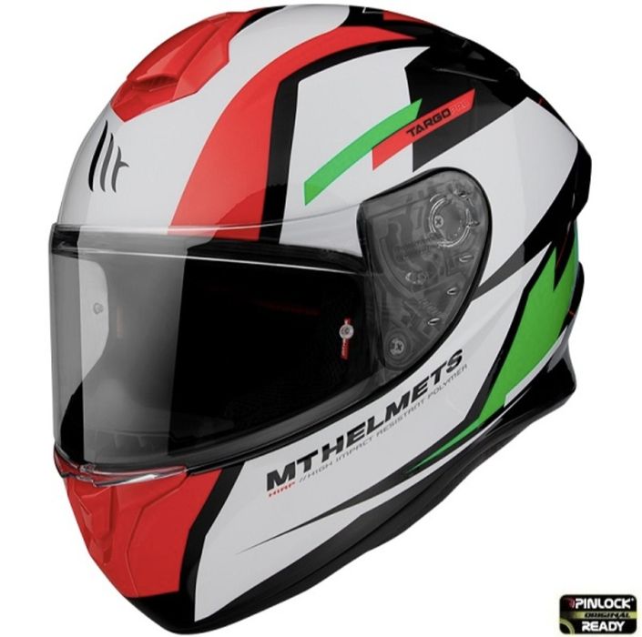 Casca moto integrala MT Targo Pro Sound Verde mărimea S, M, L, XL, 2XL