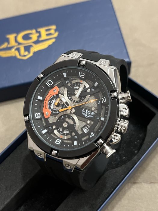 LIGE Brand Men Watch (НОВ)